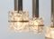 Chromed Cascade Pendant with Crystal Glass, Immagine 4