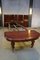 Large Antique Mahogany Dining or Conference Table, Image 11