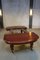 Large Antique Mahogany Dining or Conference Table, Image 15