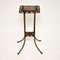 Antique Iron & Marble Planter Table 2