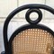 Chaise Style Art Nouveau Viennoise avec Dossier Haut 5