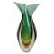 Italian Murano Artistic Glass Vase by Flavio Poli for Seguso, 1960s 1