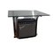 Low Table with Glass and Iron with Fender Champions 20 Amplifier 11