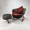 Girotonda Lounge Chair by Francesco Binfaré for Cassina, 1990s 1