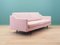 Pink Velvet Sofa, Denmark, 1980s 4