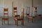 Schwedische moderne Esszimmerstühle aus massivem Pinienholz von Roland Wilhelmsson für Karl Andersson & Söner, 1960er, 6er Set 6