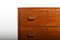 Teak Talboy Chest of Drawers by Poul M. Volther for FDB, 1950s, Image 5