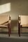 Sirocco Safari Chairs in Leather and Oak by Arne Norell for Aneby Mobler, 1970s, Set of 2, Image 16