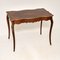 Antique French Inlaid Marquetry Writing Table / Desk, Image 1