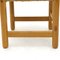 Solid Ash and Straw Seat Chairs, 1970s, Set of 12, Image 12