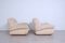 Fauteuils Couple en Velours Chenille, 1970s, Set de 2 9