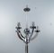 Floor Lamp With 5 Flame Chrome Arms, Germany, 1970s 18