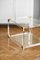 Acrylic Glass Tables with Brass Details and Crystal Tops, 1970s, Set of 2, Image 5