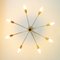 Frühe Spider Deckenlampe mit Acht Leuchten von Kalmar 4