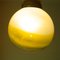 Gelbe & weiße Hängelampe aus Glas im Stil von AV Mazzega 2