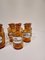 Antique German Amber Glass Apothecary Pharmacy Hand Blown Jars, Set of 13, Image 6