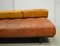 Cognac Patchwork Leather DS80 Daybed from De Sede, 1970s 5