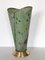 Mid-Century Italian Umbrella Stand in Metal and Brass in the style of Mategot, 1950, Image 10