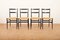 Black Painted Wood Chairs with Cord Mesh Seat by Gio Ponti for Cassina, 1952, Set of 4, Image 2