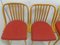 Vintage Suman Chairs & Table from Thonet, Czechoslovakia, 1960s, Set of 5, Image 13