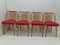 Vintage Suman Chairs & Table from Thonet, Czechoslovakia, 1960s, Set of 5 12