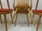 Vintage Suman Chairs & Table from Thonet, Czechoslovakia, 1960s, Set of 5, Image 16