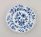 Assiettes Antiques en Forme d'Oignon Bleu en Porcelaine Peinte à la Main de Stadt Meissen, Set de 5 2