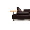 Dono Leather Dark Brown Corner Sofa by Rolf Benz 11