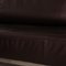 Dono Leather Dark Brown Corner Sofa by Rolf Benz 3