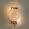 Austrian Glass Brass Wall Lights by J. Kalmar, 1960s, Set of 2, Image 7