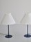 Blue Table Lamps by Flemming Agger for Le Klint, 1970s, Set of 2 4