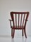 Danish Canada Armchairs in Stained Beech by Fritz Hansen, Set of 2, 1940s 9