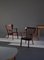 Danish Canada Armchairs in Stained Beech by Fritz Hansen, Set of 2, 1940s 2