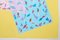 Natalia Roman, Blue and Pink Terrazzo Floor, 2022, Acrylic on Watercolor Paper 3