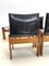 Monk Stühle aus schwarzem Leder von Afra und Tobia Scarpa für Molteni, 6er Set 18