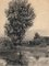 César Alphonse, Bolle Paysage, 1901, carbone su carta, Immagine 1