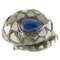 Diamonds Tanzanite Rose Gold & Silver Snake Fashion Ring 1