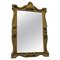 Italian Baroque Golden Frame Mirror, 1950s 1