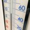 Italian Modern Acrylic Glass & Glass Mercury Wall Thermometer, 1980s 9