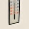 Italian Modern Acrylic Glass & Glass Mercury Wall Thermometer, 1980s 6