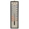 Italian Modern Acrylic Glass & Glass Mercury Wall Thermometer, 1980s 1