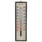 Italian Modern Acrylic Glass & Glass Mercury Wall Thermometer, 1980s, Image 1