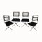 Mid-Century Swivel Dining Chairs from Chromcraft, Set of 4 1