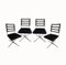 Mid-Century Swivel Dining Chairs from Chromcraft, Set of 4, Image 1
