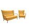 Englischer Bambino Sessel & Sofa von Howard Keith für HK Furniture, 1950er, 2er Set 1