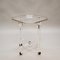 Mid-Century Acrylic and Brass Octagonal Coffee Table with Tray from Christian Dior 13