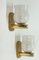 Mid-Century Murano Tessuto Glass and Brass Sconces by Gio Ponti for Venini, 1960s, Set of 2, Image 7