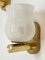 Mid-Century Murano Tessuto Glass and Brass Sconces by Gio Ponti for Venini, 1960s, Set of 2, Image 19