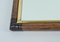 Italian Brown Leather Rectangular Bamboo Cane and Brass Wall Mirror by Le Corbusier, 1970s, Image 18