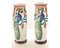 Art Nouveau Handmade Opaline Glass Vases, Set of 2 1